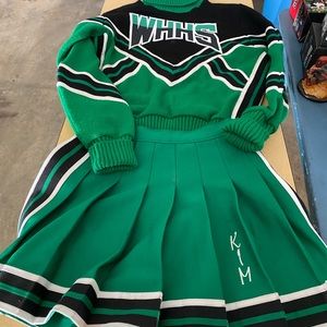 Ladies size small cheerleading outfit Halloween!